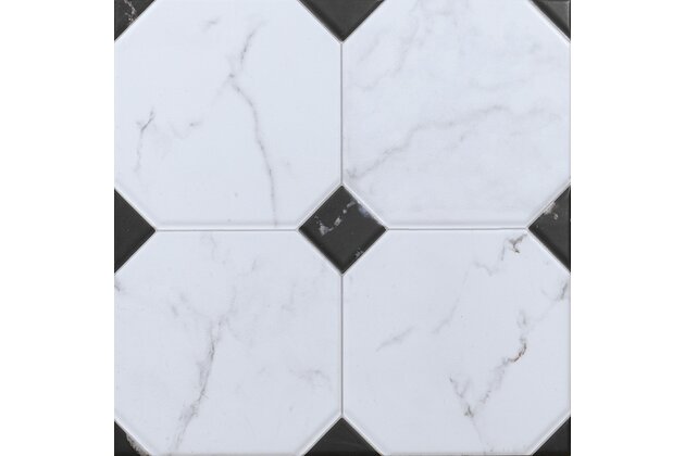 Dlažba El Molino Betera blanco struktura mat 33x33