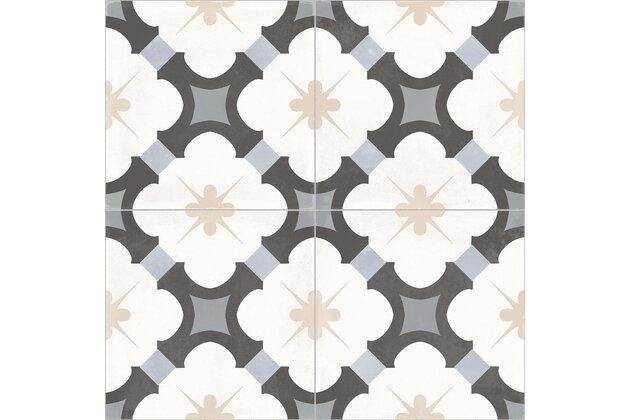 Dlažba El Molino Aldana midnight mat rektifikovaná 58x58