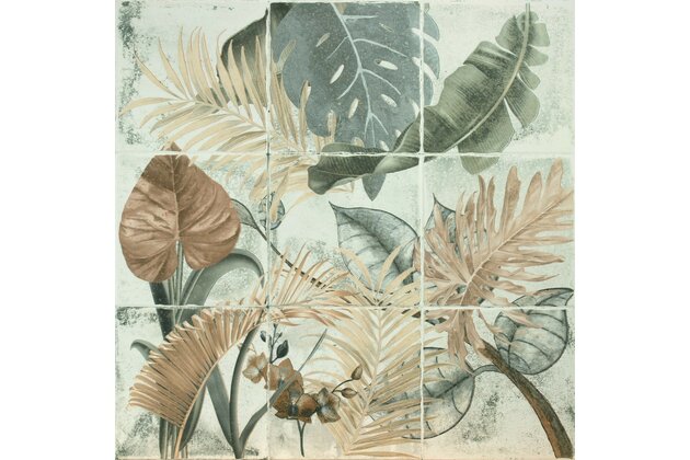 Dekor El Molino Savoy decor blanco struktura mat rektifikovaná 58x58