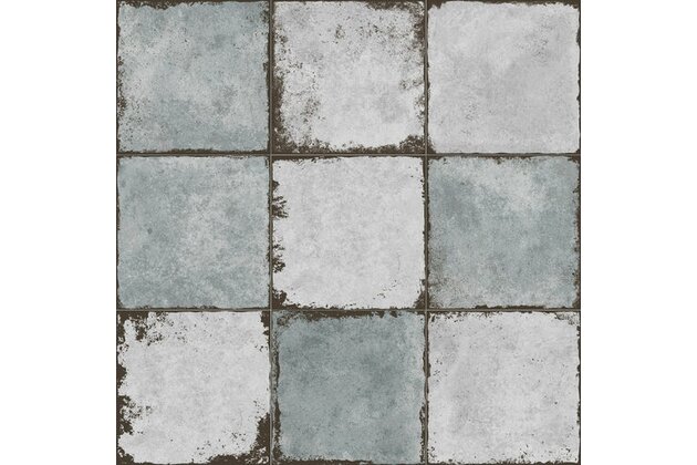 Dlažba El Molino Rialto celeste struktura pololesk rektifikovaná 58x58