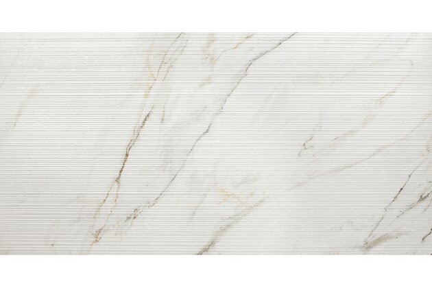Dlažba El Molino Brasilia lines blanco struktura mat rektifikovaná 60x120