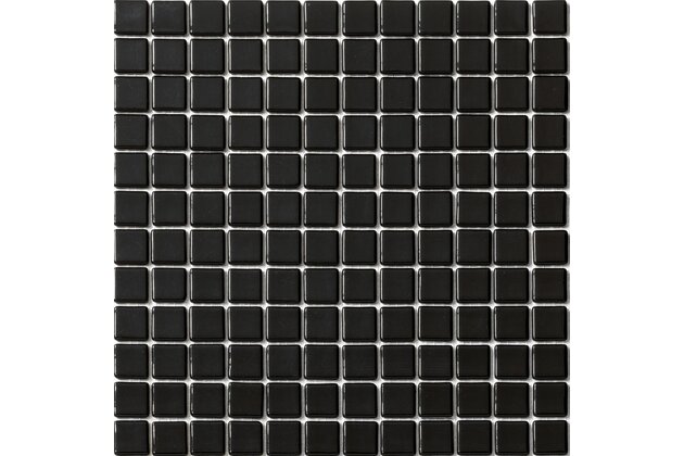 Mozaika Alttoglass Solid Colors Negro 32x32
