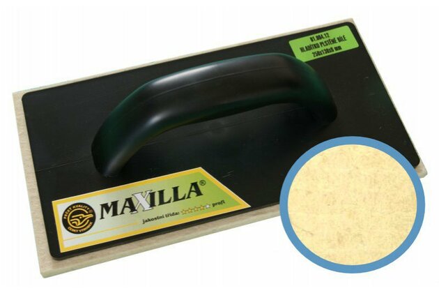 Maxilla hladítko plst bílá 250x130x8 01.004.12