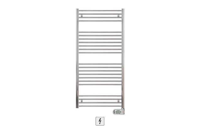 Zehnder Aura PBECZ 123x60/MQ elektrický, chrom PBECZ-120-60/MQ