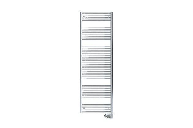 Radiátor Zehnder Aura 194x60 cm, elektrický, s topnou tyčí Musa Eco 600 W, chrom, PBECZ-180-60/MQ