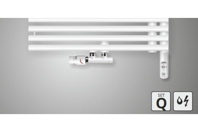 Sada připojení pro kombinované vytápění (s topnou tyčí 300 W) bílá