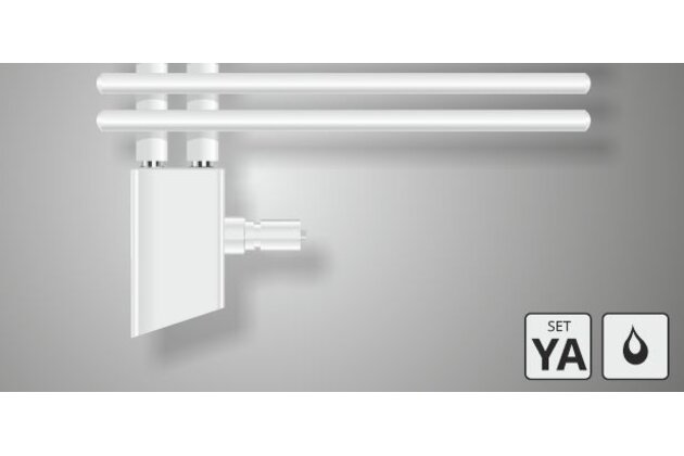 Sada připojení Zehnder pro teplovodní vytápění, Set YA, bílá