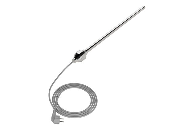 Topná tyč Zehnder elektrická IHE, 300 W, chrom, Z-858158