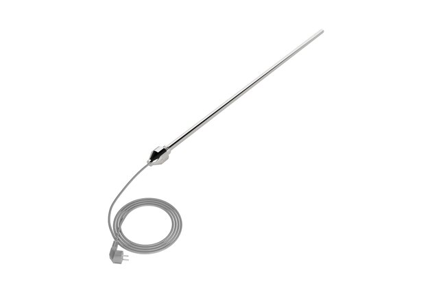 Topná tyč Zehnder elektrická IHE, 900 W, chrom, Z-858178