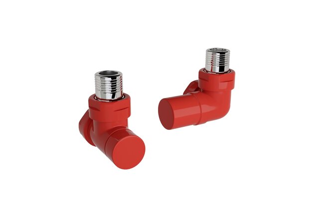 Ventil Zehnder úhlový rohový, rohové šroubení pro zpátečku 1/2", Set G, barevná, Z-839669