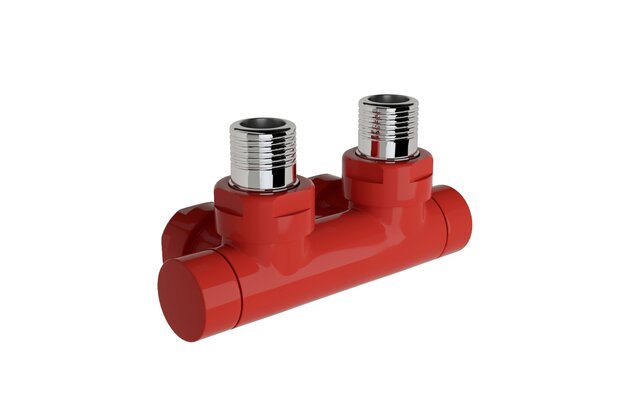 Šroubení Zehnder typu "H", rohové 1/2", Set T, barevná, Z-991729