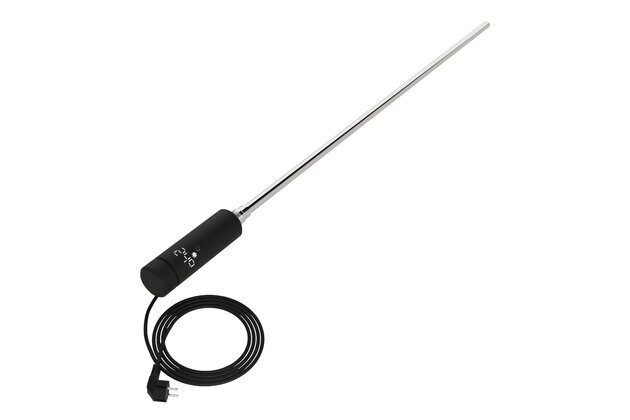 Topná tyč Zehnder elektrická IHC, 900 W, černá matná, Z-858009