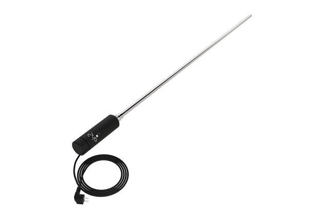 Topná tyč Zehnder elektrická IHC, 1200 W, černá matná, Z-858019