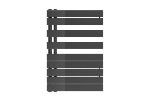 Radiátor Zehnder Roda Spa Asym 80,5x55 cm,pravý, RAL 0346 anthracite, ROFR-080-055-0346