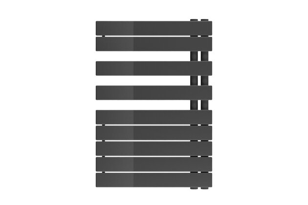 Radiátor Zehnder Roda Spa Asym 80,5x55 cm,levý, RAL 0346 anthracite, ROFL-080-055-0346