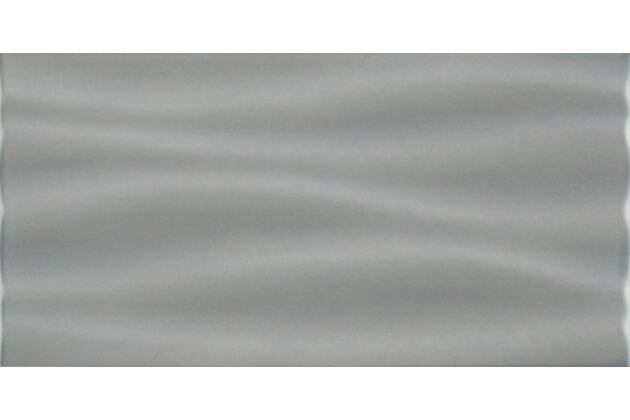 Obklad Arté Joy Wave szara struktura lesk 22x45