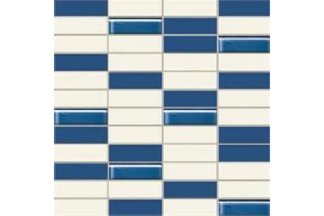 Mozaika skleněná Arté Joy niebieska lesk 30x30