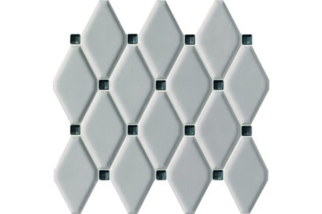 Mozaika Tubadzin Abisso grey lesk 27x30