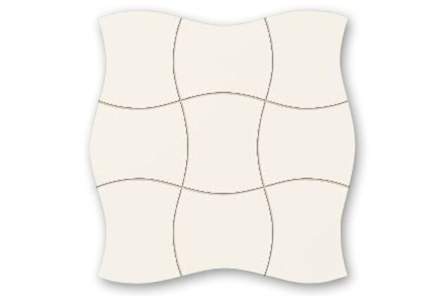 Mozaika Tubadzin Royal Place white lesk 29x29