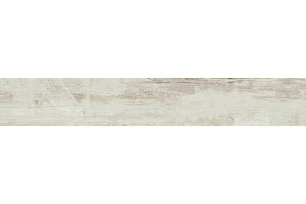 Dlažba Tubadzin Wood Work white struktura mat rektifikovaná 19x120