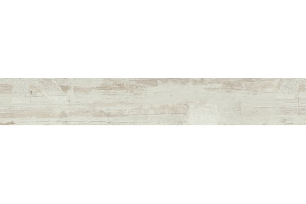 Dlažba Tubadzin Wood Work white struktura mat rektifikovaná 23x150