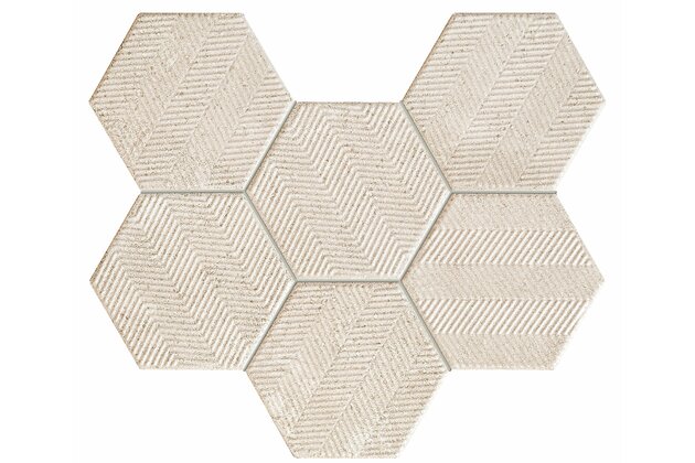 Mozaika Tubadzin Sfumato hex mat 22x29