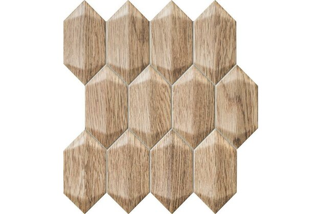 Mozaika Arté Bellante wood mat 27x29