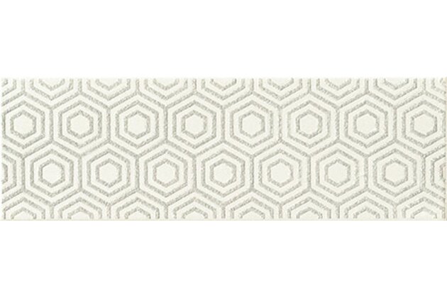 Dekor Tubadzin Burano bar white A mat 8x24