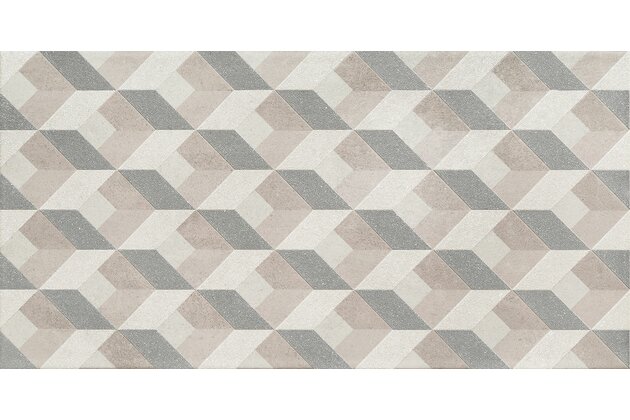 Dekor Tubadzin Tempre grey lesk 31x61