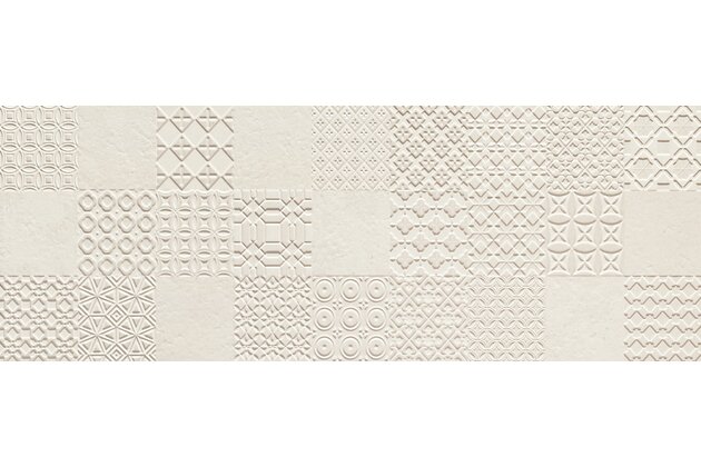 Dekor Tubadzin Integrally light grey mat rektifikovaný 33x90