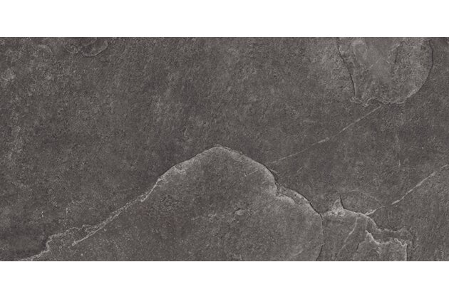 Dlažba Tubadzin Grand Cave graphite struktura mat rektifikovaná 60x120