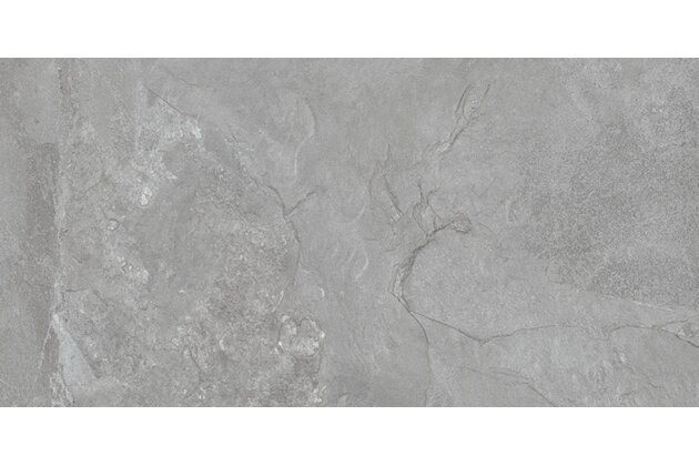 Dlažba Tubadzin Grand Cave grey struktura mat rektifikovaná 60x120