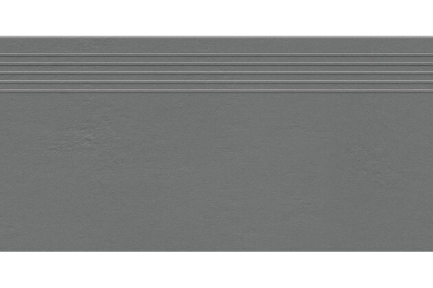 Schodovka Tubadzin Industrio graphite mat rektifikovaná 30x60