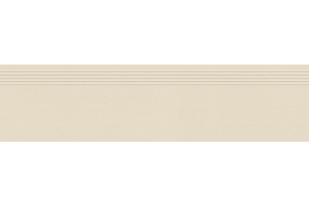 Schodovka Tubadzin Industrio ivory mat rektifikovaná 30x120