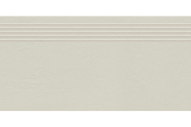 Schodovka Tubadzin Industrio light grey mat rektifikovaná 30x60