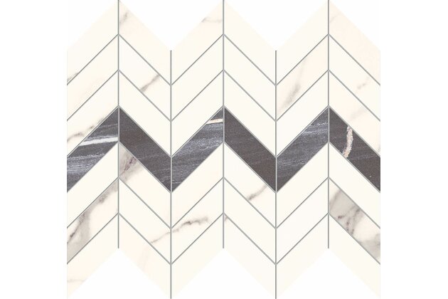 Mozaika Tubadzin Bonella white mat 25x30