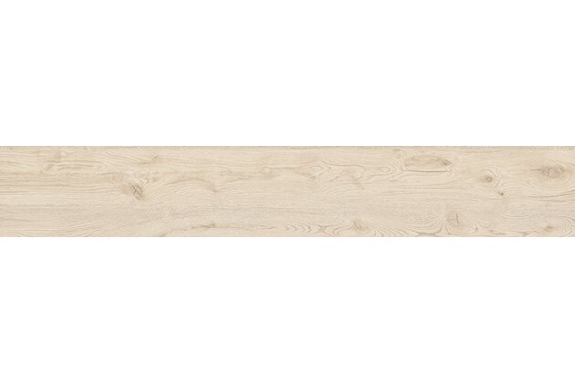 Dlažba Tubadzin Wood Grain white struktura mat rektifikovaná 19x120