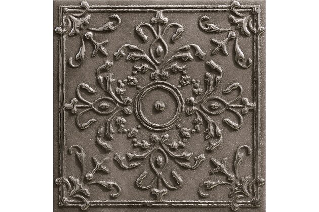 Dekor Tubadzin Tinta platinum lesk rektifikovaný 15x15