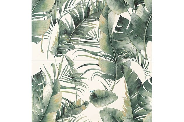 Dekor Tubadzin Burano green 2ks mat 61x62