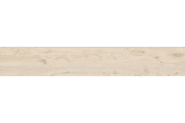 Dlažba Tubadzin Wood Grain white struktura mat rektifikovaná 23x150
