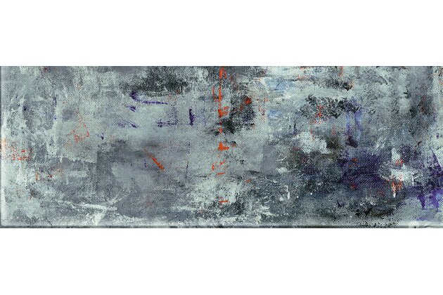 Dekor skleněný Tubadzin Grunge blue A lesk rektifikovaný 33x90