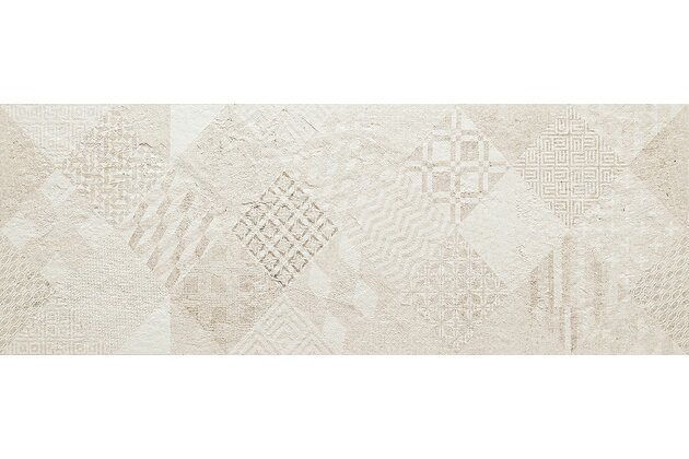 Obklad Arté Cava silver geo mat rektifikovaný 33x90