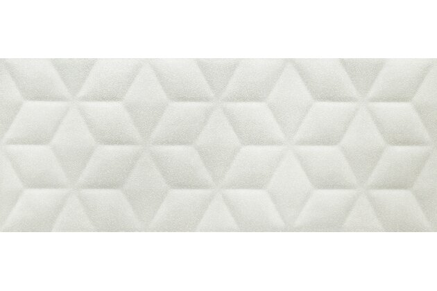 Obklad Arté Perla white struktura pololesk rektifikovaný 30x75