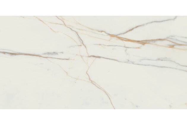 Dlažba Tubadzin Marmo d'Oro lesk rektifikovaná 60x120