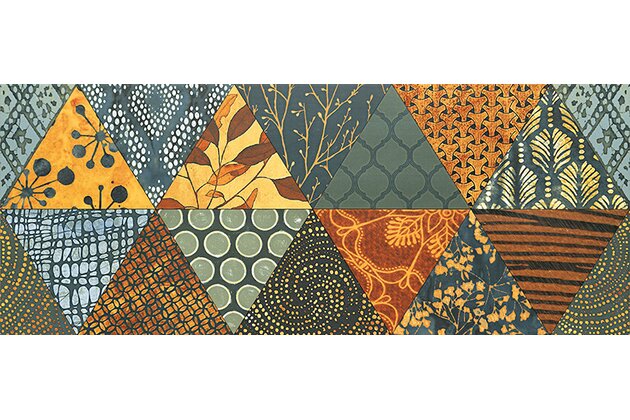 Dekor Tubadzin Goldgreen A mat rektifikovaný 30x75