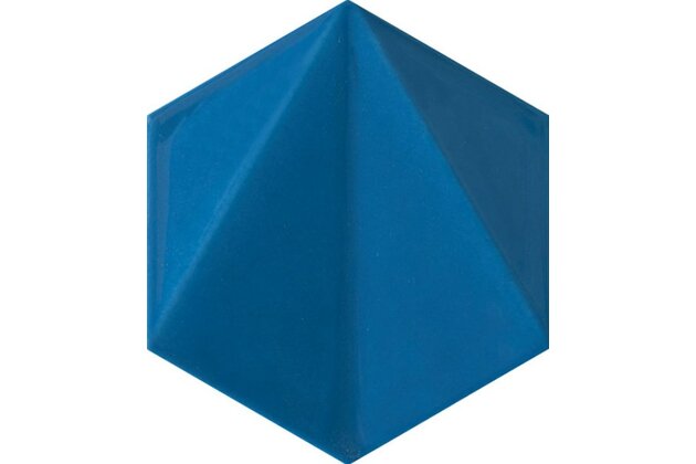 Dekor Tubadzin Free Space hex navy struktura mat rektifikovaný 11x13