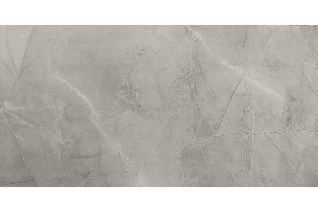 Dlažba Tubadzin Remos grey pololesk rektifikovaná 60x120