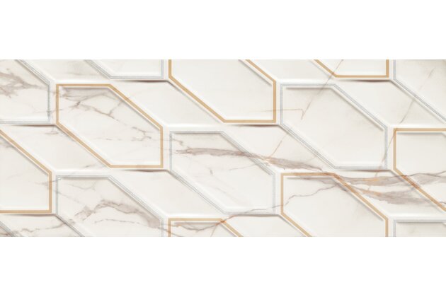 Dekor Arté Dorado Stone lesk rektifikovaný 30x75