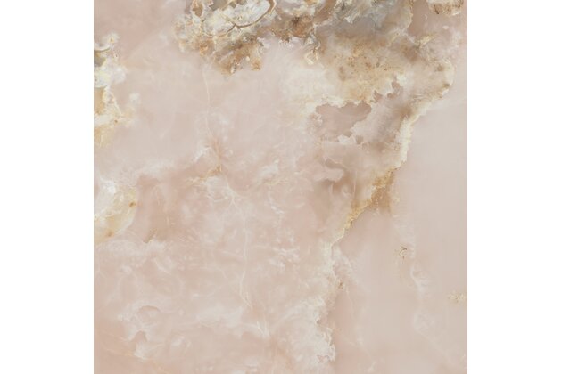 Dlažba Tubadzin Onice Rosa lesk rektifikovaná 120x120