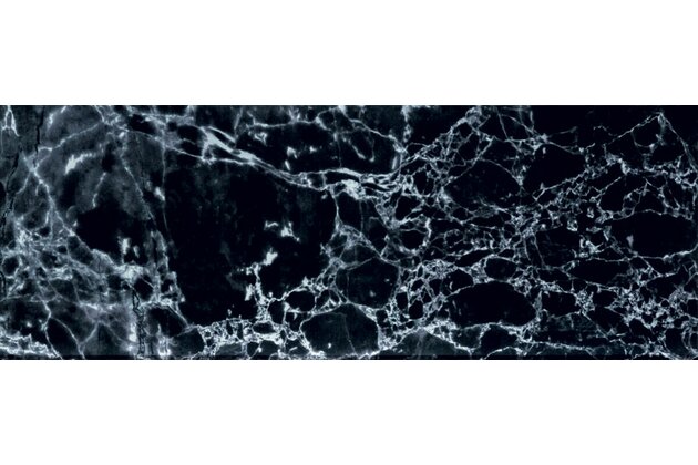 Dekor skleněný Tubadzin Sophisticated black lesk rektifikovaný 33x90